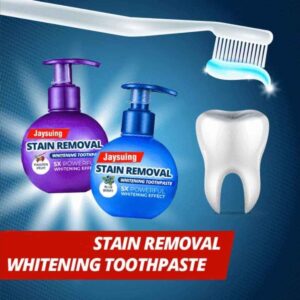 Whitening Toothpaste, Baking Soda Strong Cleaning Power Natural Stain Remover Bleeding Gums Toothpaste