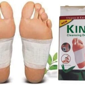Kinoki Cleansing Detox Foot Pads, Foot Pads, 10 Relief Foot Pads and Adhesive Sheets for Removing Impurities, Relieve Stress Improve Sleep (5 BOX)