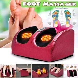 Foot Massager Machine Shiatsu Foot Calf Massager with Heat Plantar Fasciitis Nerve Pain Therapy Electric Deep Kneading Rolling Massage for Foot Leg Calf Arm Ankle Double the comfort