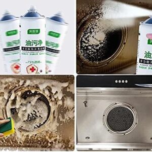 Multifunctional foam cleaner for kitchen oil stain removal, household appliances, gas stove , outside of automobiles, motorcycles & yachts 75% Alcohol Sanitizer Spray oil stain cleaner 550ml