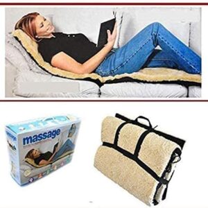 Full Body Massager Vibration Heat 9 Motors Massage Bed Massage Mat With 9 Vibrating Motors .Full Body Massager Cushion For Relieving Back Lumbar Leg