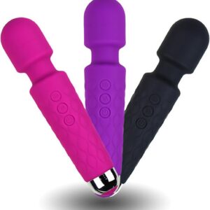 Rechargeable Body Massager for Women and Men | Handheld Waterproof Vibrate Massager