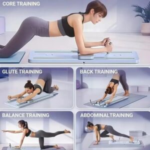 Multifunction Automatic Rebound Abdominal Wheel - Foldable Home Gym Exercise Fitness Equipment for Strength Training Core Workout