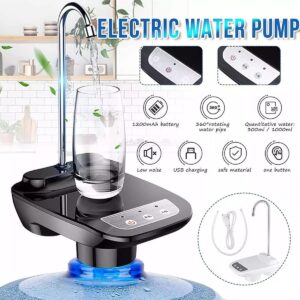 Electric Water Pump, Drinking Water Pump, Automatic Water Pump, for Universal 3-5 Gallon Bottle