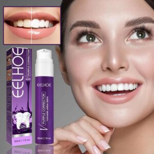 Color Corrector Toothpaste, 50ml Color Corrector Toothpaste For Teeth Whitening, Color Corrector For Correct Yellow Toothpaste For Teeth Cleaning Stain