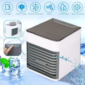 Arctic Air Ultra Evaporative Air Cooler Powerful 3-Speed, Lightweight, Portable Personal Space Cooler With Hydro-Chill Technology For Bedroom, Car, Office, Living Room & More