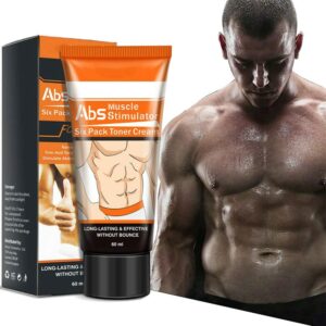 Six Pack Abs Sculpting Cream, Abs Muscle Stimulator Cream Fat Burning Cream For Belly, Extreme Weight Loss Firm Skin