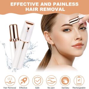 Rechargeable Eyebrow Trimmer Eyebrow Hair Remover Painless-Precision Eyebrow Razor Tool